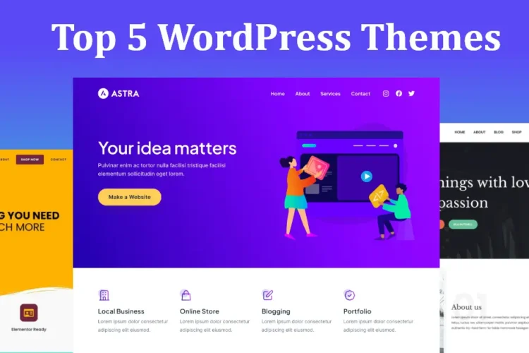 top-5-WordPress-free-themes