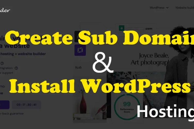 install-wordpress-on-subdomain