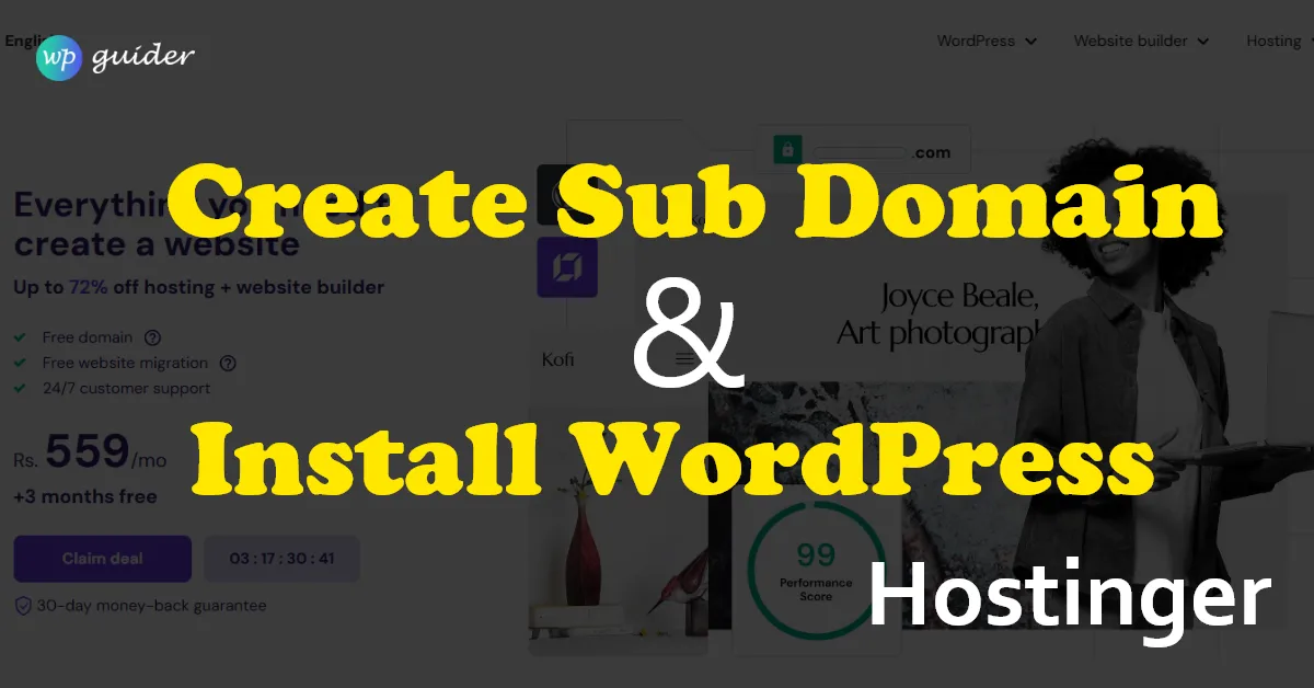 install-wordpress-on-subdomain